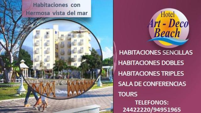 Hotel Art Deco Beach La Ceiba Eksteriør billede